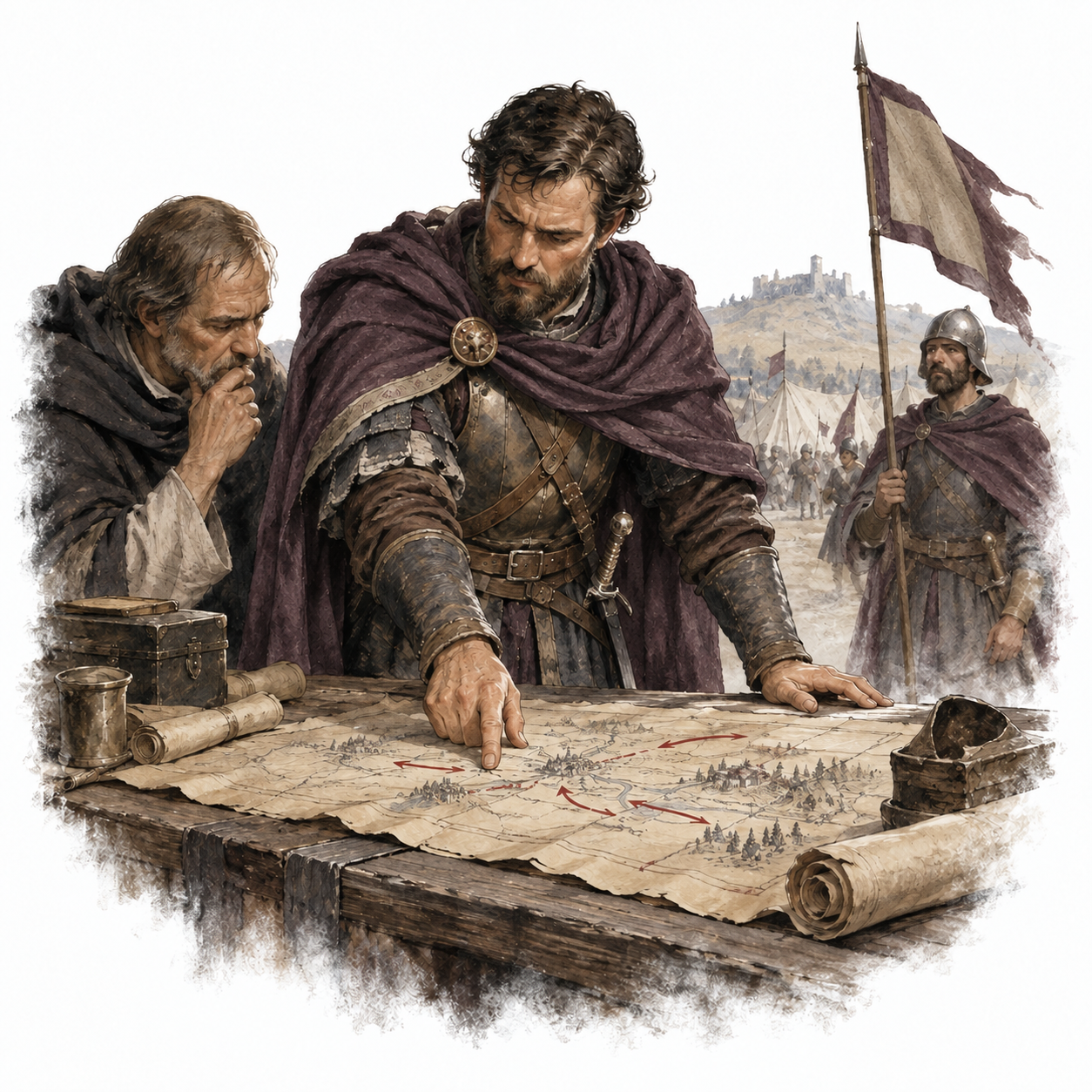 According To Plan illustration