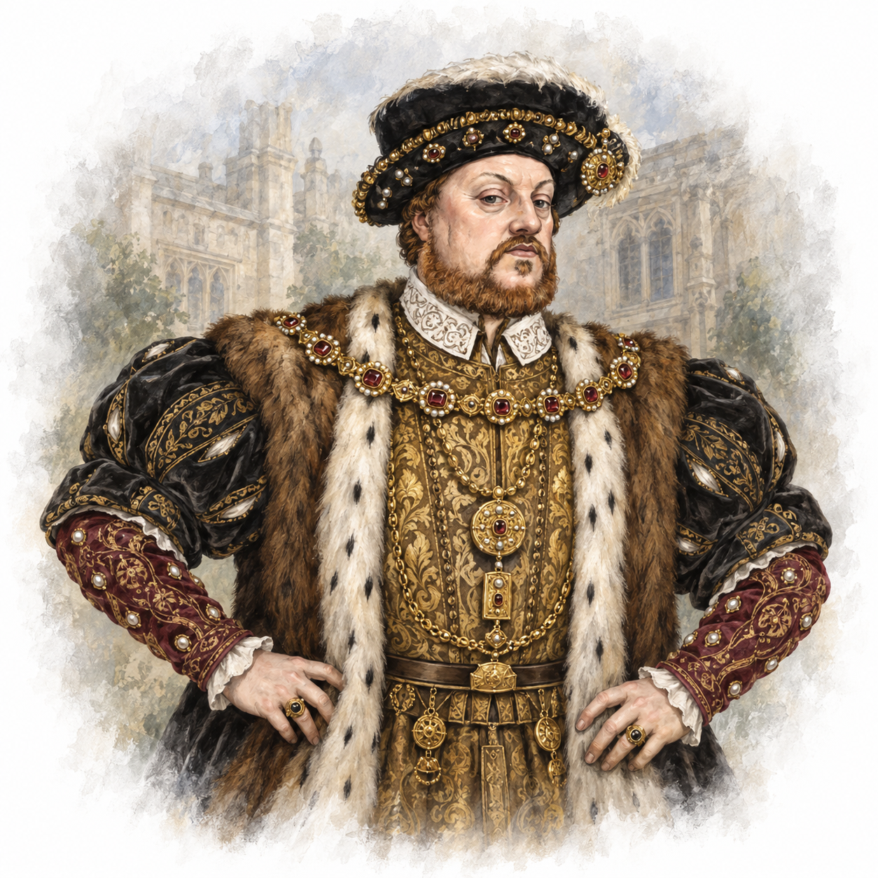 Henry VIII illustration