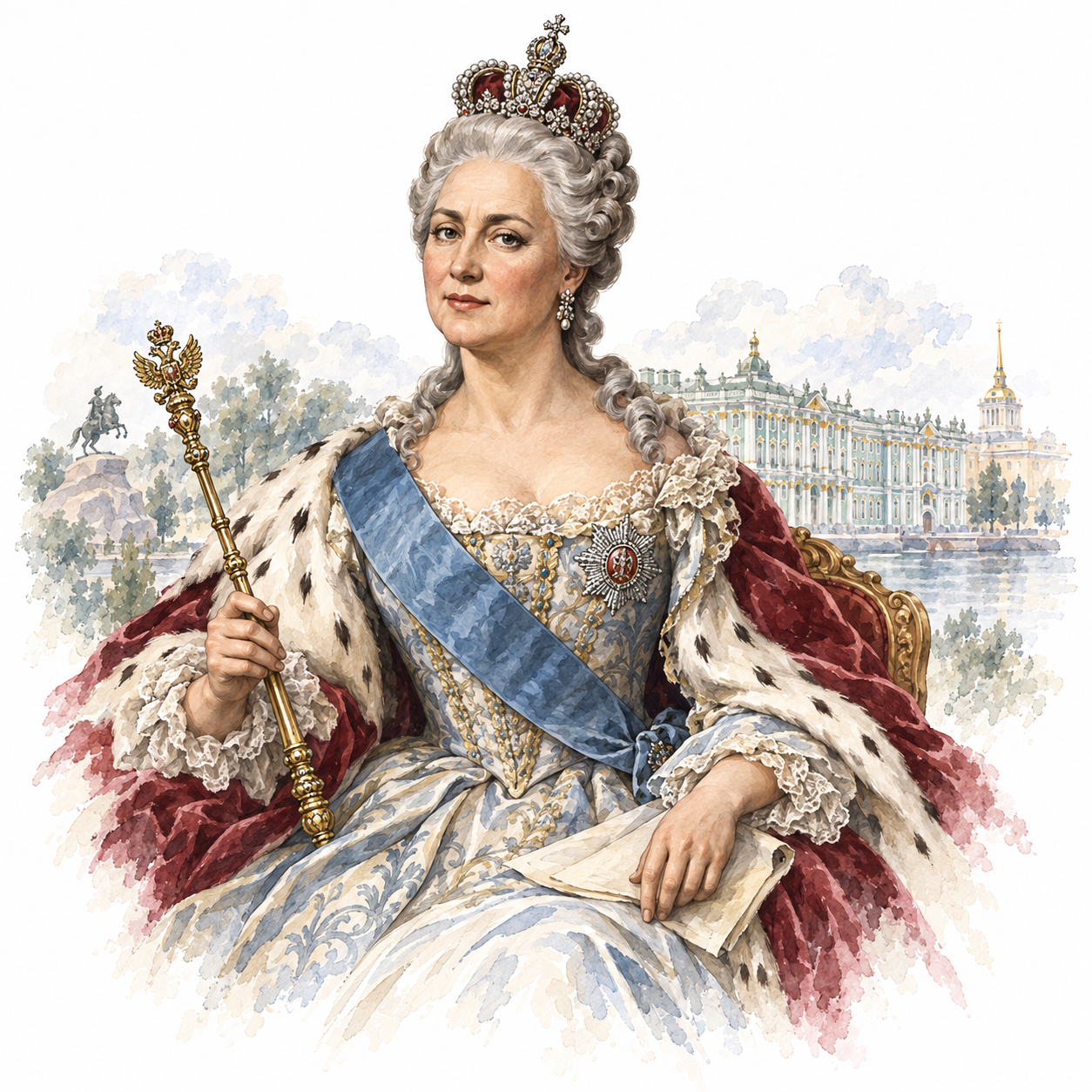 CatherineTheGreat illustration